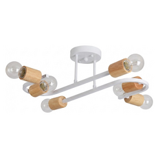 Honey Comb 北歐工業風半吸頂燈六燈, 1入