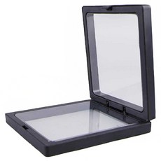 防氧化首飾收納盒 Set 10入 ABS材質 重量320克, 黑色, 1組