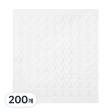 코멧 강력 원형 양면테이프 10mm, 200개