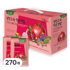 바른메이드 냉장고속 작은텃밭 석류즙 NFC 착즙, 70ml, 270개