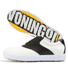 BONIN 男士天然牛皮防水口袋 Jet Lilex Neowork 線條組合休閒兩用高爾夫球鞋 SD014WH