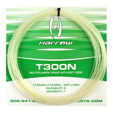 harrow 壁球繩 T300 SET, 天然