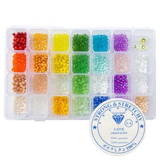 아트니즘 28칸 반지 팔찌 DIY 만들기 키트, 올컬러론델, 1개