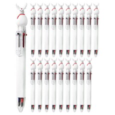 TOOYEONG DESIGN X MAS 6色原子筆 0.7mm, 雪人, 20個