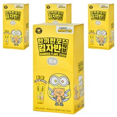 만전김 미니언즈 한끼한포 스틱 김자반, 150g, 4개