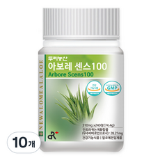 두리농산 아보레 센스100, 74.4g, 10개