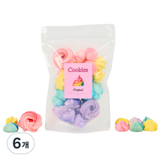 ARIGAMSUNG 夾鏈袋裝 原味蛋白餅乾, 6個, 35g