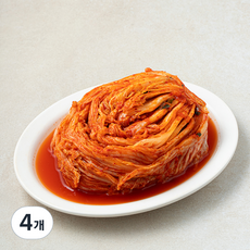 한울 포기김치, 1kg, 4개