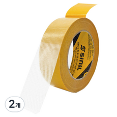 Sinil Tape 強力雙面膠帶 網狀型 30mm x 20m, 透明, 2個