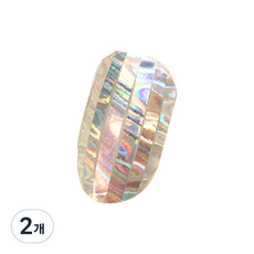 Nail Sketch 一鍵式箔膜指甲貼 3mm, 09, 2個