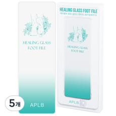 APLB 溫和去角質玻璃搓腳板 乾濕兩用, 薄荷, 5個