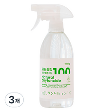위드슬립 천연 피톤치드 100 건타입, 500ml, 3개