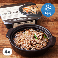 모두의맛집 우미학 소불고기 전골 (냉동), 670g, 4개
