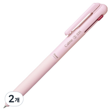 Pentel 飛龍文具 Calme 3色原子筆 0.35mm BXAC33P, 2個, 粉紅色