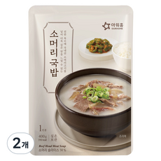 아워홈 소머리국밥, 400g, 2개