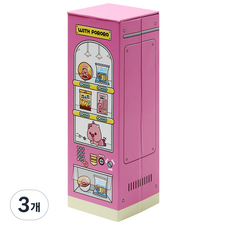 영프라자 위드 뽀로로 냉장고 지함 필통, 루피, 3개