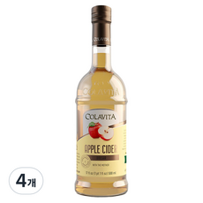 COLAVITA 寇拉維塔 蘋果醋, 4個, 500ml