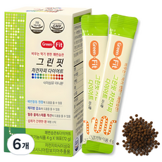 닥터피플 그린핏 차전자피 다이어트, 72g, 6개