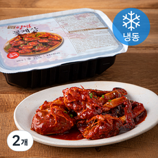 자연일품 양념 꽃게장 (냉동), 300g, 2개