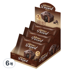 가나 디저트 하우스 쇼콜라 케이크, 6개, 80g