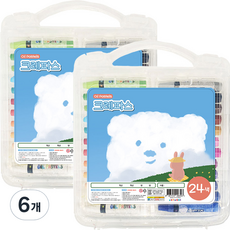 ARTMORE 蠟筆, 6個, 24 種顏色