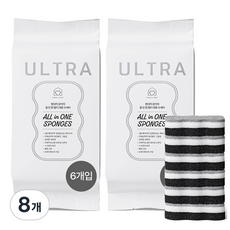 Mother's HOME All in One海綿三層多功能菜瓜布 6入 主商品, 8個