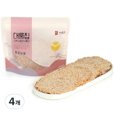 작월담 대룽칩 흰강낭콩 누룽지, 180g, 4개