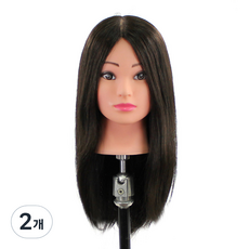 Cerad 練習用假人模型全頂假髮 40cm BZ16F, 混合顏色, 2個