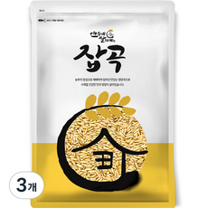 연수네쌀가게 잡곡 귀리, 1kg, 3개