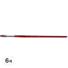 수채화 붓 05 271 납작타입, 6개, 8