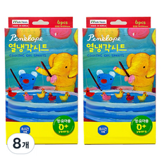 페넬로페 영유아용 열냉각시트, 8개, 6개입