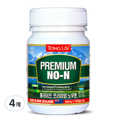 통라이프 프리미엄 노우앤 80g, 100정, 4개