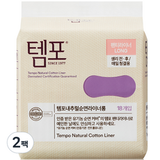 棉柔護墊, 長, 18件, 2包