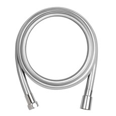 HappyDarling Replan 防纏繞防汙垢 PVC 蓮蓬頭軟管, 現代銀, 2m