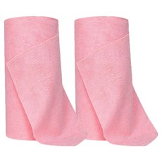 Monopoly 超細纖維可水洗抹布毛巾 粉紅色, 2個, 20入