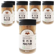 페어데이 유기농 계피가루, 60g, 6개