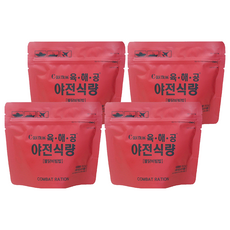 육해공야전식량 불닭비빔밥, 100g, 4개