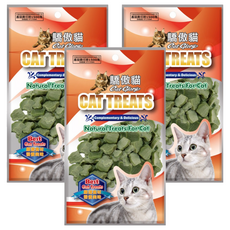 Pet Village 魔法村 貓咪葉綠薄荷潔牙片, 3個, 50g, 薄荷