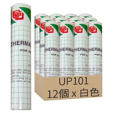 PUJI 傳真機感熱紙 白色 210mm x 30m, 12個