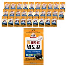 새우표 완도 도시락김, 2g, 320개