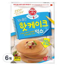 OTTOGI 不倒翁 Light & Joy 減糖鬆餅預拌粉, 800g, 6個