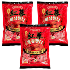 韓一紅蔘糖, 3個, 300g