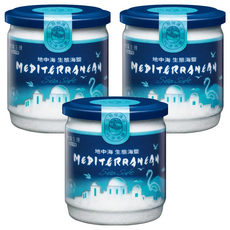 TAIYEN 台塩生技 地中海生態海鹽, 450g, 3罐