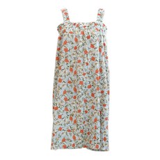 COLLYS GOLF 女用絲滑觸感高級高爾夫浴袍, 1個, 藍色