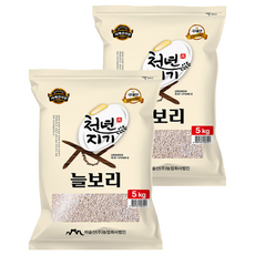 천년지기 국산 늘보리쌀, 5kg, 2개