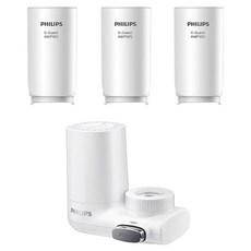 PHILIPS 飛利浦 3重超濾龍頭式淨水器 + 濾芯 3個, AWP3703 + AWP305