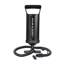 AHOYE 手拉雙向式打氣筒/打氣機/充氣幫浦, 黑色, 1個