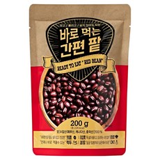 바로먹는 간편 팥, 1개, 200g
