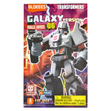 BLOKEES 布魯可 變形金剛 可動積木公仔群星版第六彈, 變形金剛 紫色, 1盒