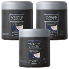 YANKee CANDLe 香氛球車用芳香劑, 3個, 仲夏之夜